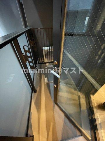 K-COURT谷町四丁目のバルコニー