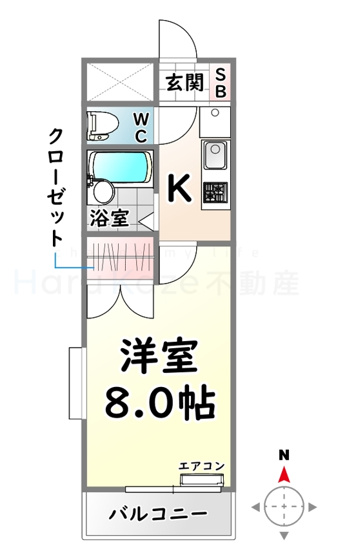 【間取り】 | クレセントM浮島【名古屋市賃貸・都市ガス】