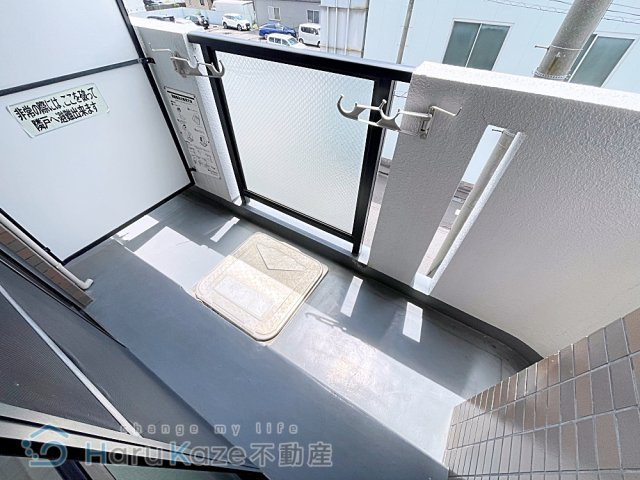 【バルコニー】 | クレセントM浮島【名古屋市賃貸・都市ガス】