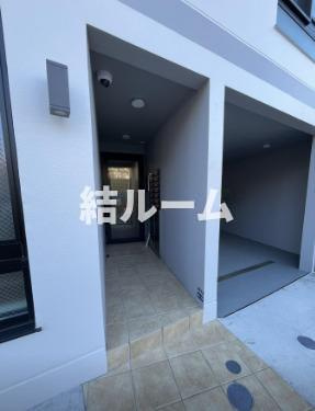 板橋区大和町の賃貸マンションのエントランス