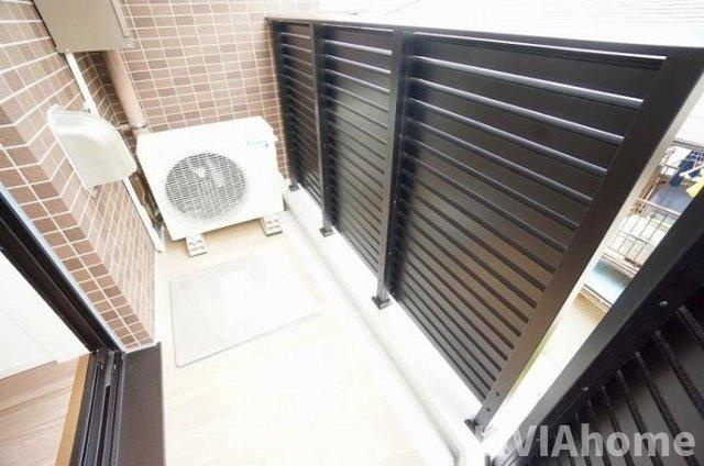 江東区白河１丁目の賃貸マンションのバルコニー