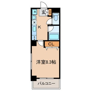 カーサ・ベルデスⅡの間取り|間取りです。