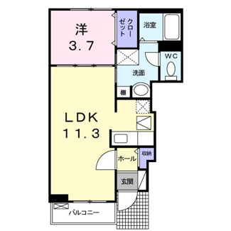 【間取り】 | プラシードⅢ | 間取りです。