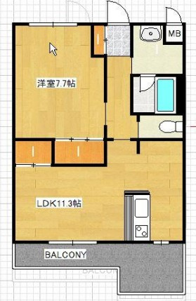 特典：仲介手数料が無料です!!の間取り
