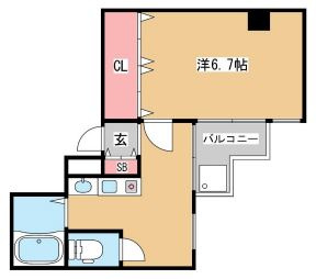 サンパレス21垂水の間取り