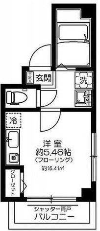 アルルフラン森下の間取り