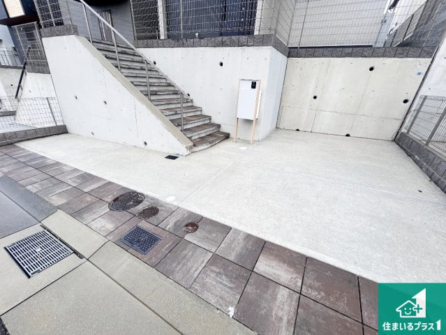 ■神戸市北区山の街　新築一戸建ての駐車場