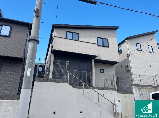 ■神戸市北区山の街　新築一戸建ての外観|お客様に長く安心して住んでいだだける事にこだわった家づくり！住んでからのアフターサービスにもしっかりと取り組んでいます！