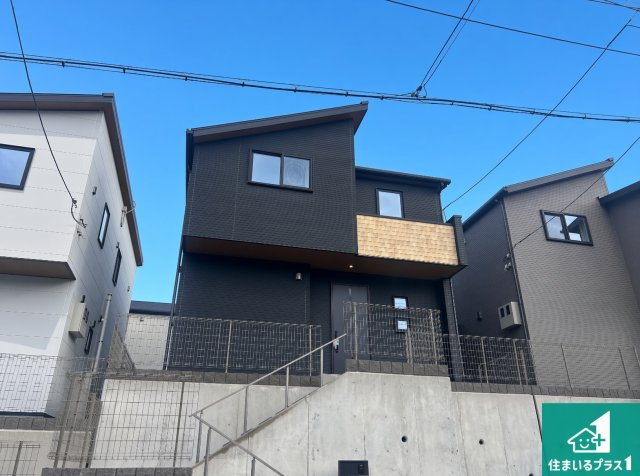 ■神戸市北区山の街　新築一戸建ての外観|お客様に長く安心して住んでいだだける事にこだわった家づくり！住んでからのアフターサービスにもしっかりと取り組んでいます！