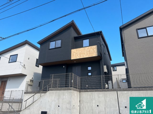 ■神戸市北区山の街　新築一戸建ての外観|お客様に長く安心して住んでいだだける事にこだわった家づくり！住んでからのアフターサービスにもしっかりと取り組んでいます！