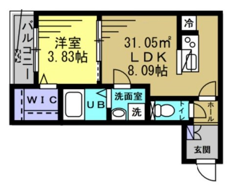 SK南流山の間取り