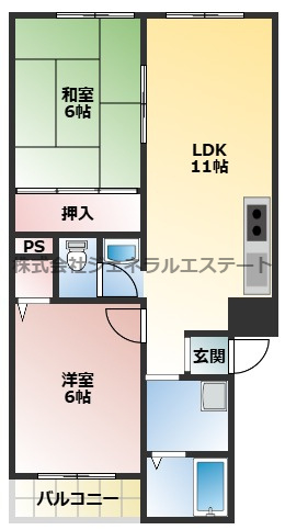 【間取り】 | ノルエスタ上島
