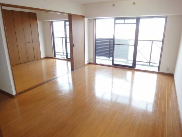 ウイング福重　石丸小学校区のバルコニー