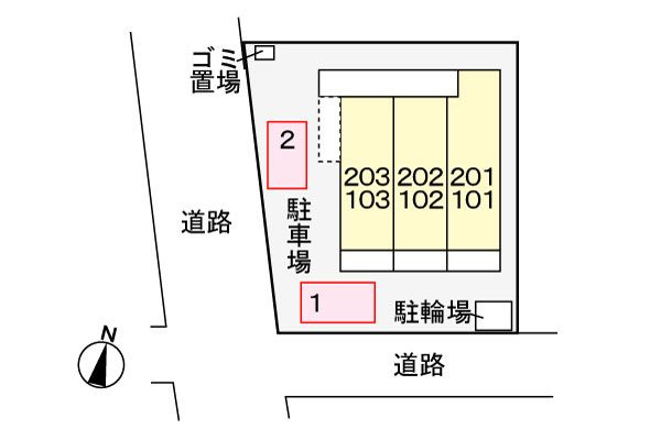 【駐車場】 | ショコラータ湘南