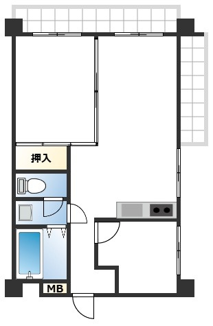 グロリアスマンションミフジ川越3号館の間取り