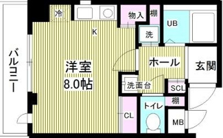 【間取り】 | ＶＡＲＩＡＮＴ　Ｓ． | 間取りです。