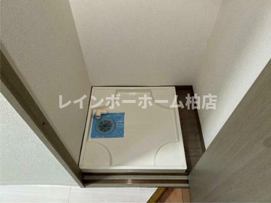 特典：仲介手数料が無料です!!の設備|室内洗濯機置き場です