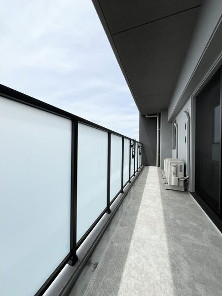 S-RESIDENCE上社南amante(アマンテ)のバルコニー
