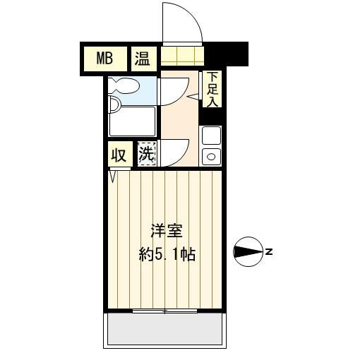 クリオ二俣川参番館の間取り