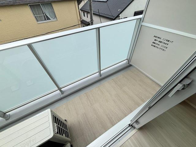 ルフォンリヴェント杉並永福のバルコニー|広々としたバルコニーです