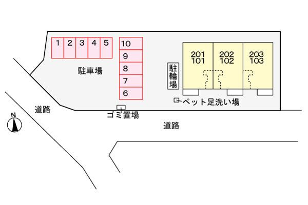 【駐車場】 | グランディール天神