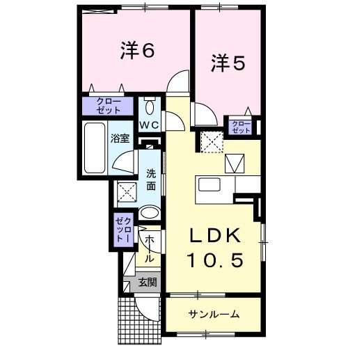 【間取り】 | グランディール天神