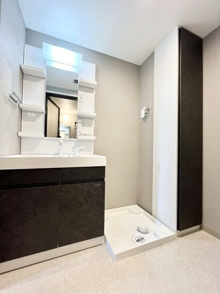 S-RESIDENCE上社南amante(アマンテ)の洗面所
