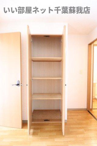 wood　villageⅡの収納|収納があります