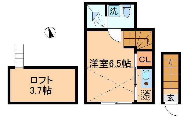happy上板橋の間取り