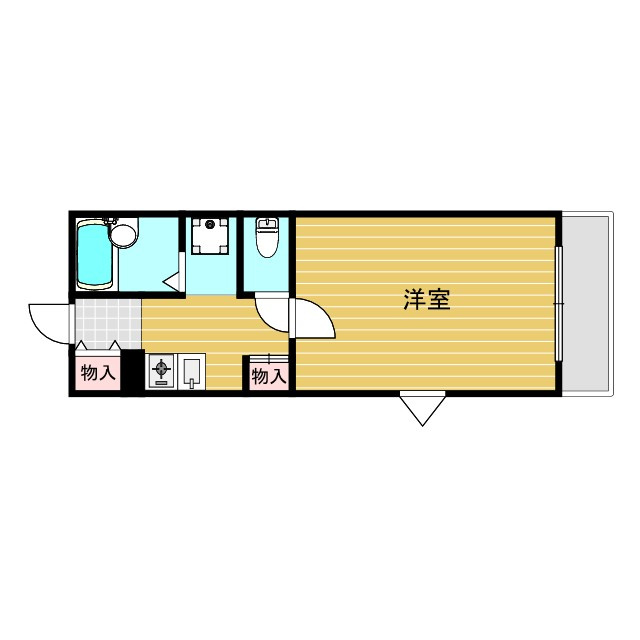 グランベイ豊新の間取り