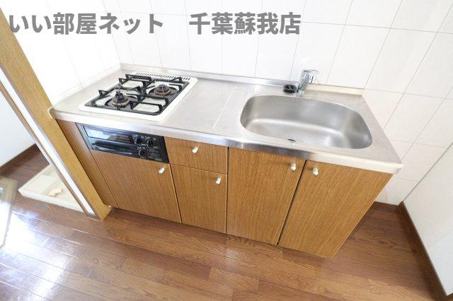 パールハイツ蘇我Ⅱのキッチン|使いやすいキッチンです