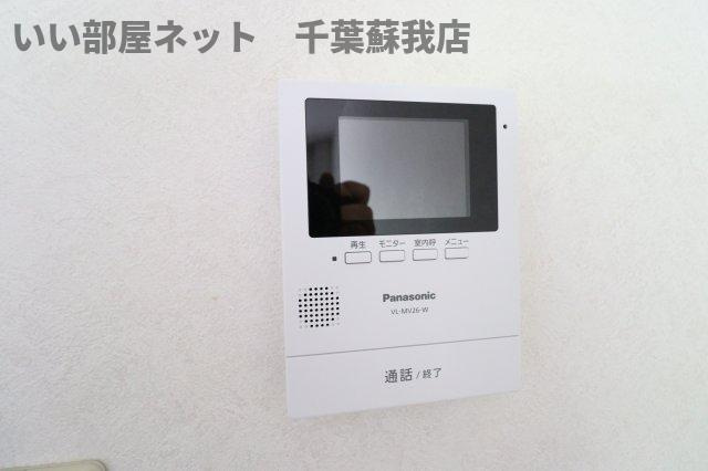 パールハイツ蘇我Ⅱのセキュリティ|TVモニターホン付きでセキュリティ面も安心！