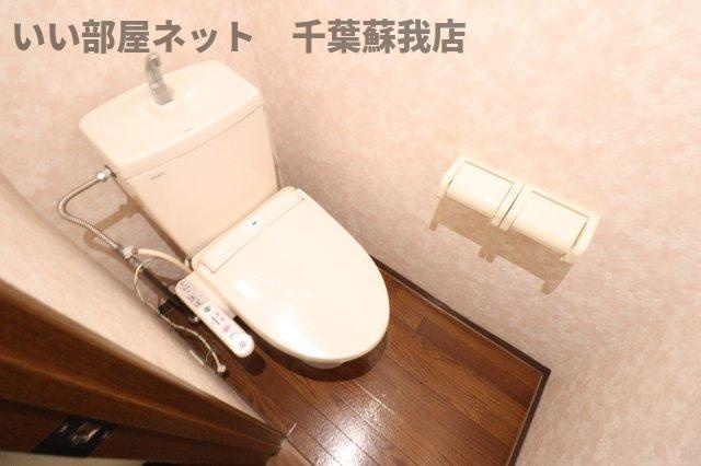 パールハイツ蘇我Ⅱのトイレ|落ち着いたトイレです