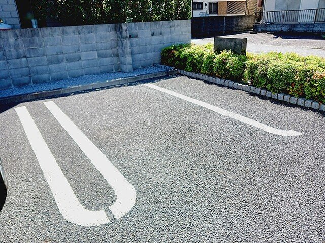 マハナ　ファレの駐車場