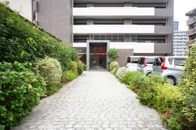 エンクレスト博多LIBERTY　住吉小学校区のエントランス|エンクレスト博多LIBERTY