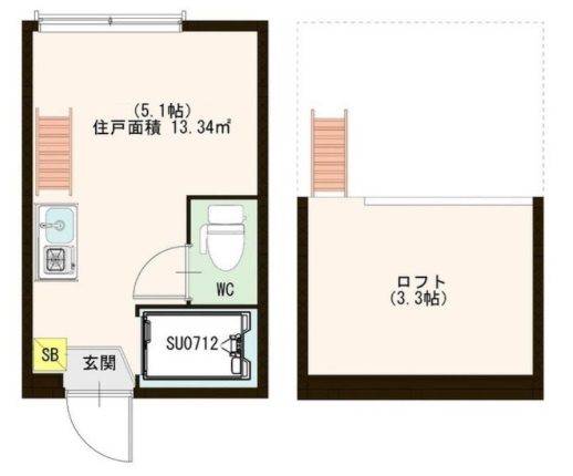 アーバンセントリックの間取り