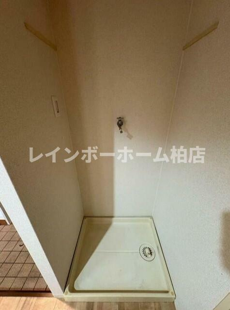 特典：仲介手数料が無料です!!の設備|室内洗濯機置き場です