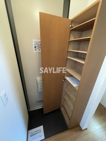 メゾン共立通の玄関