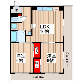 【間取り】 | ホワイトコートⅢ | 間取りです。