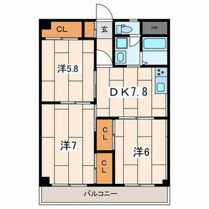 ペアパークⅠの間取り