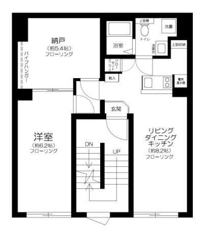 Ruygo Oshiageの間取り|間取りです。