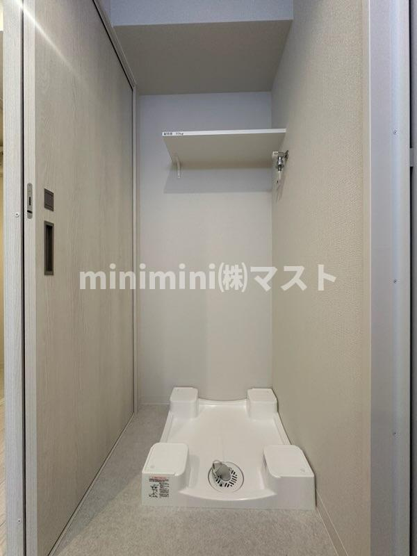 スプランディッド玉造の洗面所