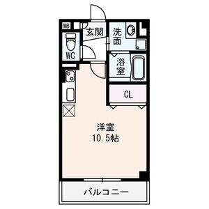 メルベーユ高井田の間取り