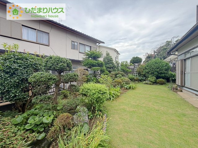 日立市高鈴町4丁目　中古戸建の庭|お庭付物件になります！お庭遊びや、プールなどお子様も大喜び(^^)