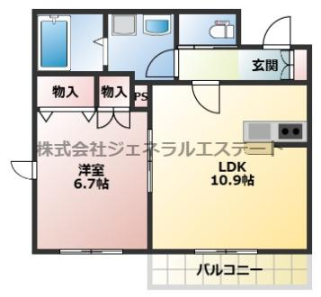 メゾンセレーノの間取り