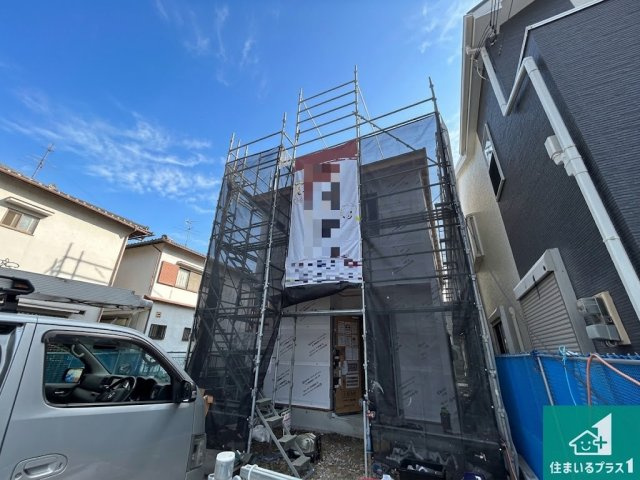 ●19(土)～23(日)現地説明会　奈良市中辻町　第1期　限定1邸の外観|現在建築中！落ち着いた街並みで新生活を始めることが出来そう！周辺の物件も併せてご紹介させて頂きます！