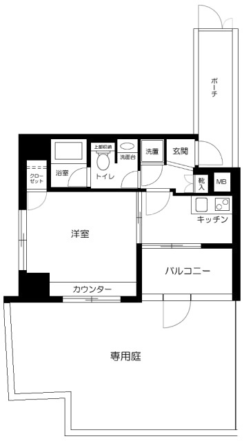 新宿区新小川町のマンションの画像