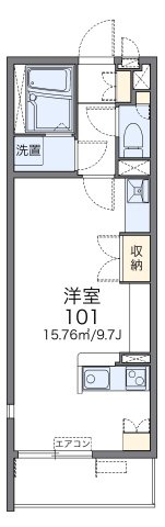 【間取り】 | レオネクストラシュレ博多Ⅰ | 画像2