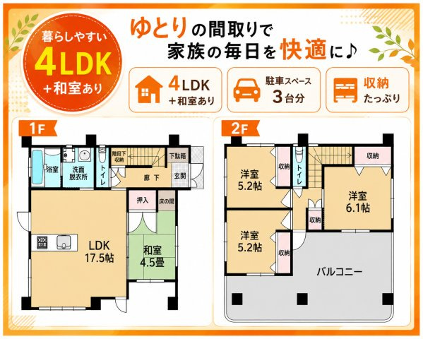 糸満市字阿波根の中古一戸建の間取り