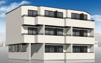 【外観パース】 | アベニール大口 | 外観パースです。